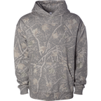 INDEPENDENT IND330BLV-P2, Ind330blv - Boulevard 330gm Heavyweight Pullover Hood (pigment Black, Storm Blue), Deadwood Tree Camo
