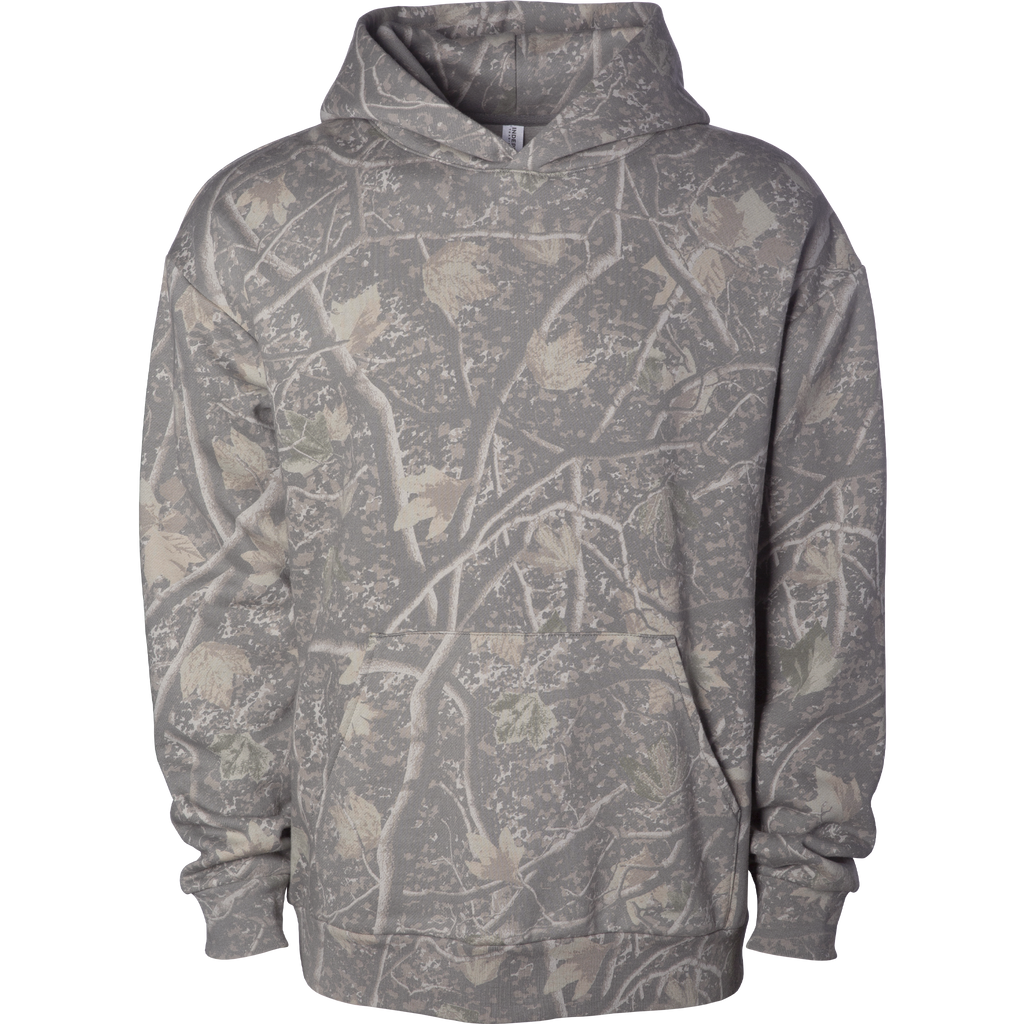 INDEPENDENT IND330BLV-P1, Ind330blv - Boulevard 330gm Heavyweight Pullover Hood (colors A-n), Deadwood Tree Camo
