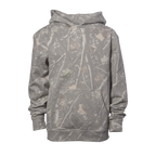 Independent Trading Co. SS4001Y, Youth Midweight Hooded Sweatshirt, Forest Camo
