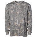 INDEPENDENT PRM180SLT, Premium 180gsm Long Sleeve T-shirt, Deadwood Tree Camo
