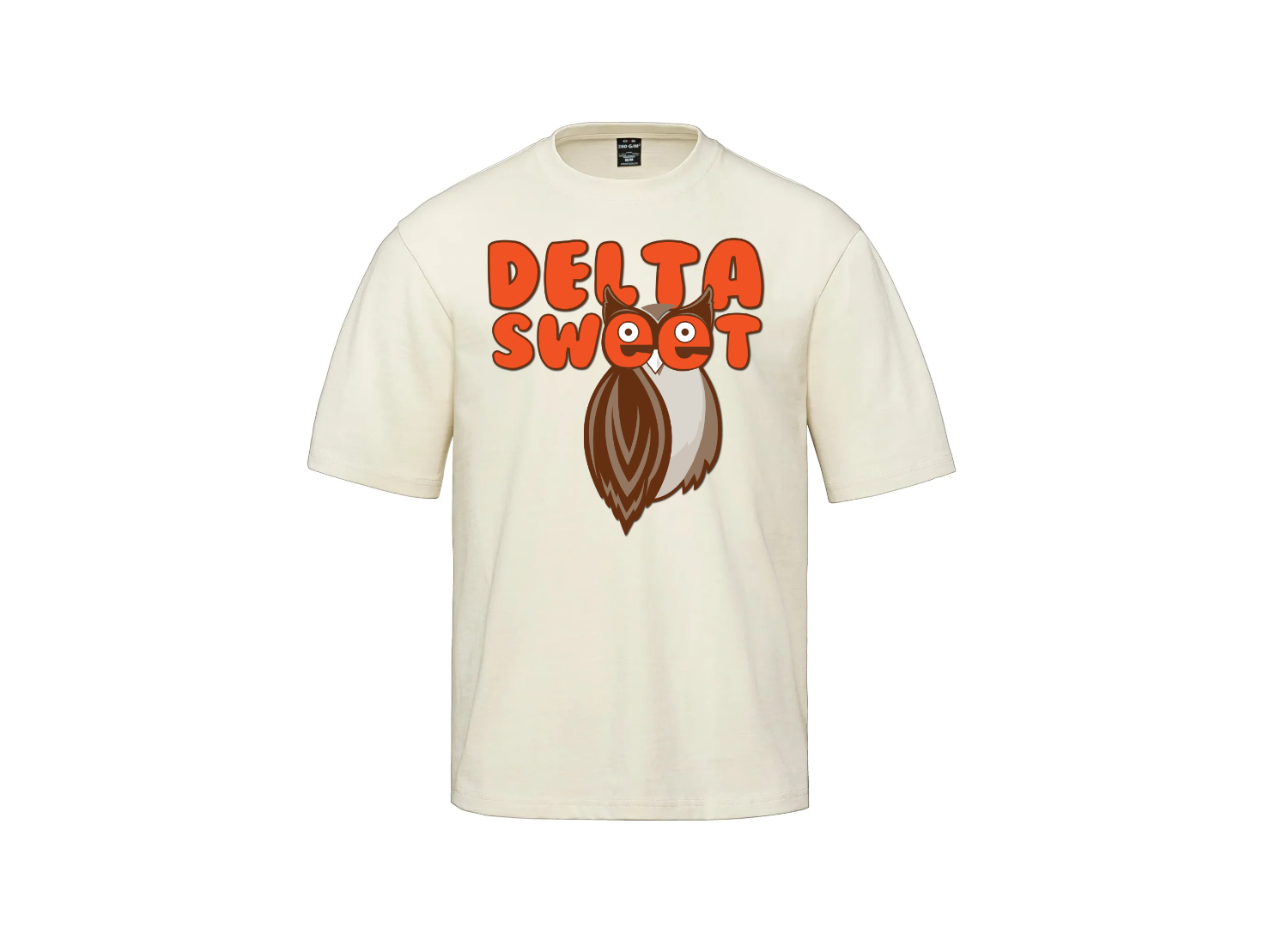 Delta Sweet DSHooters Heavyweight T-Shirt - Off White