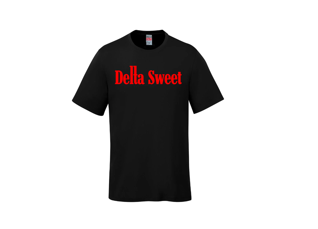 Delta Sweet Signature Red Marlboro T-Shirt - Black