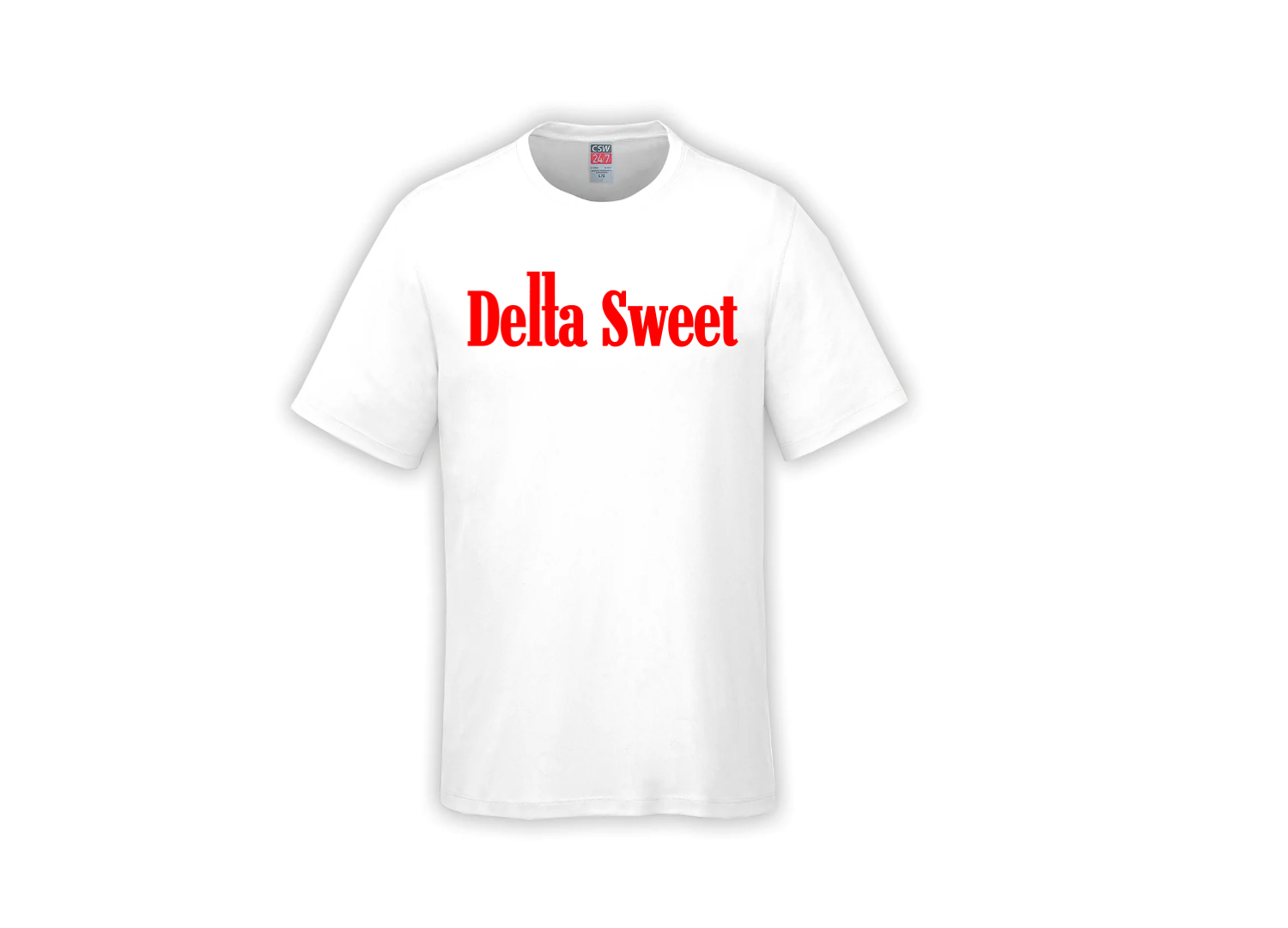 Delta Sweet Signature Red Marlboro T-Shirt - White
