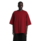 SHAKA WEAR Max Heavyweight Oversized tee, - 7.5 Oz, Burgundy