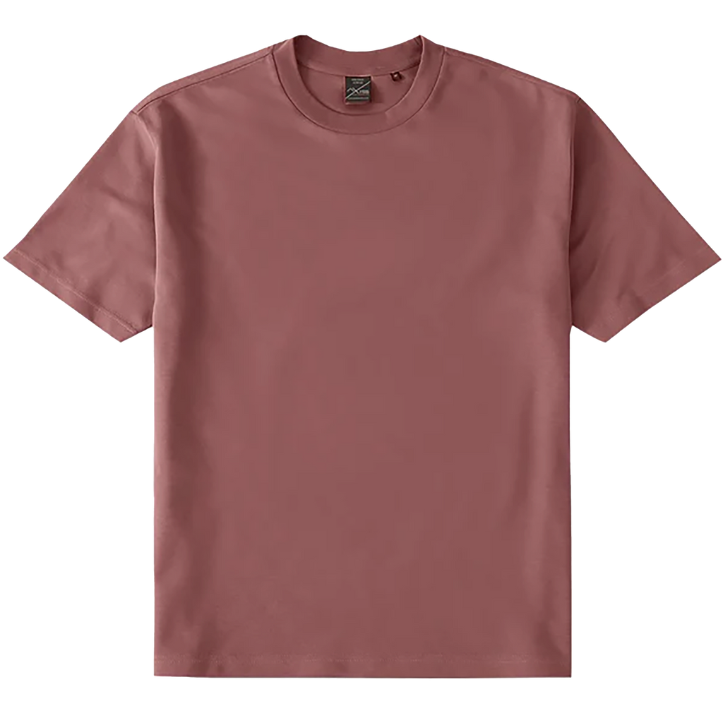 AXISM 7010-P1, 7010 - Dri Ease Oversized Tee (colors A-p), Dusty Rose