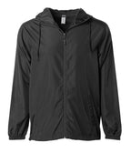 INDEPENDENT EXP54LWZ, Lightweight Windbreaker Jacket, Black