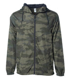 INDEPENDENT EXP54LWZ, Lightweight Windbreaker Jacket, Forest Camo