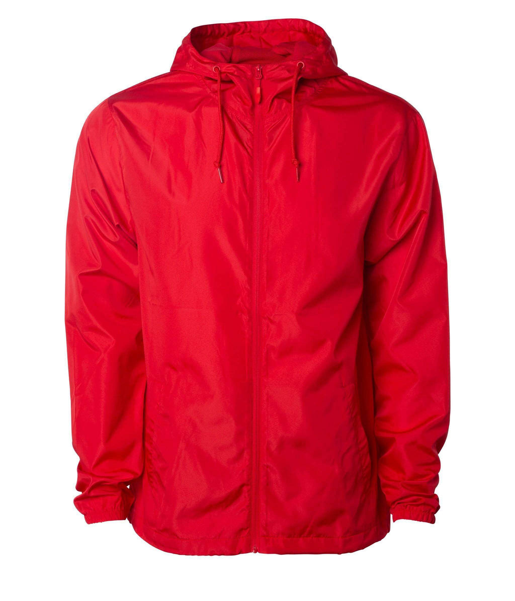 INDEPENDENT EXP54LWZ-P1, Exp54lwz - Lightweight Windbreaker Jacket (colors A-s), Red
