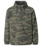 INDEPENDENT EXP94NAW, Water Resistant Windbreaker Anorak Jacket, Forest Camo