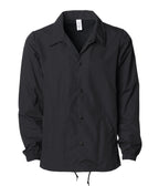 INDEPENDENT EXP99CNB, Water Resistant Coaches Jacket, Black Black