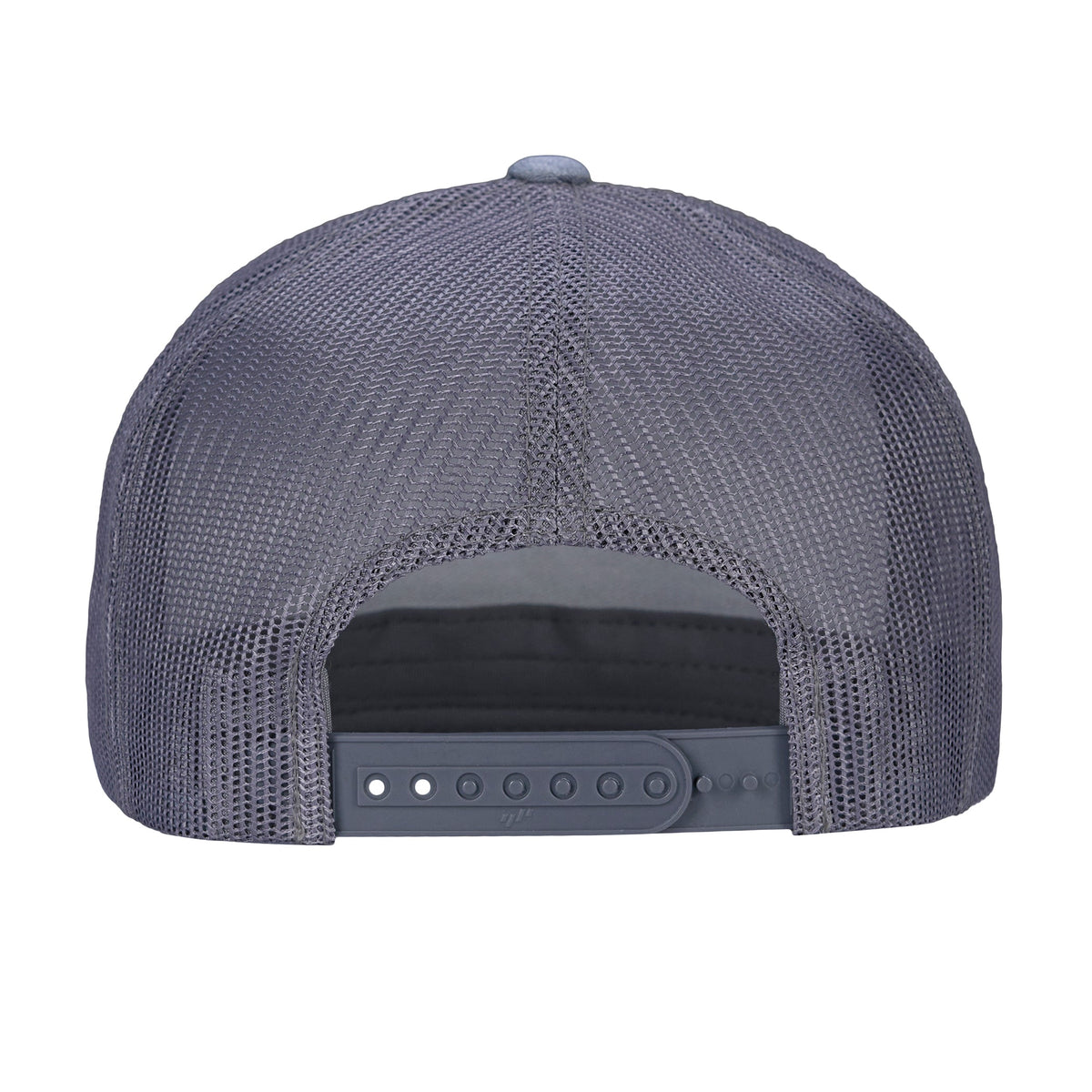 Yupoong F06006, - Yp Classics 5 Panel Flat Peak Snap Back Trucker Cap, Grey Heather