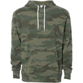INDEPENDENT AFX90UN, Unisex Pullover Hooded Sweatshirt, Forest Camo