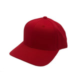 NISSI CAPS GNV-004, - Premium Pro Style 6 Panels Cap, Red