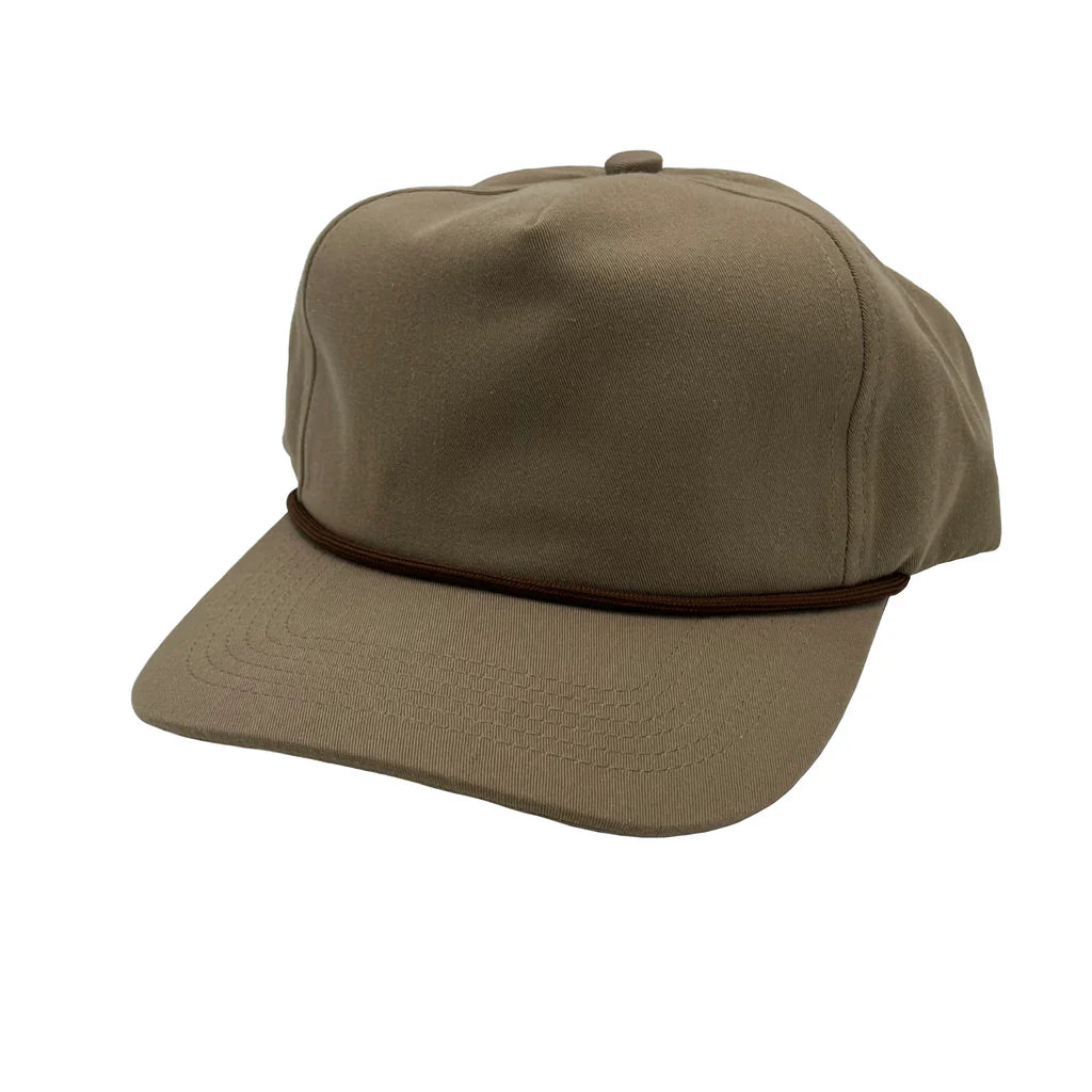 Khaki With Brown String