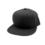 NISSI CAPS GNV-OTS001, - 6 Panels Flat Bill Snapback, Dark Grey