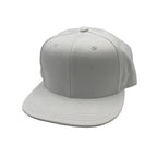 NISSI CAPS GNV-OTS001, - 6 Panels Flat Bill Snapback, White