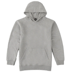 AXISM 7102, Fleece Pullover Hoodie, Grey Heather