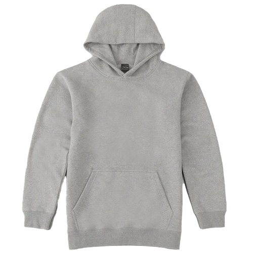 AXISM 7102, Fleece Pullover Hoodie, Grey Heather