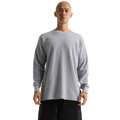 SHAKA WEAR Thermal, Long Sleeve Tees, Grey Heather
