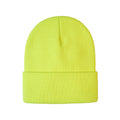 Canada Sportswear H08002, - Blaze - Acrylic Knit Cuff Toque (intense Colors), Yellow