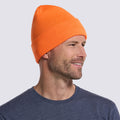 Canada Sportswear H08012, - Ember - Fleece Lined Knit Cuff Toque, Orange