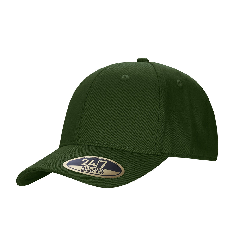 Canada Sportswear H08200, - Value - Snap Back Cotton Twill Cap, Forest Green
