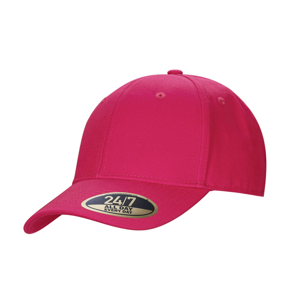 Canada Sportswear H08200, - Value - Snap Back Cotton Twill Cap, Heliconia