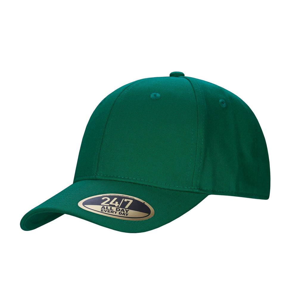 Canada Sportswear H08200, - Value - Snap Back Cotton Twill Cap, Kelly Green