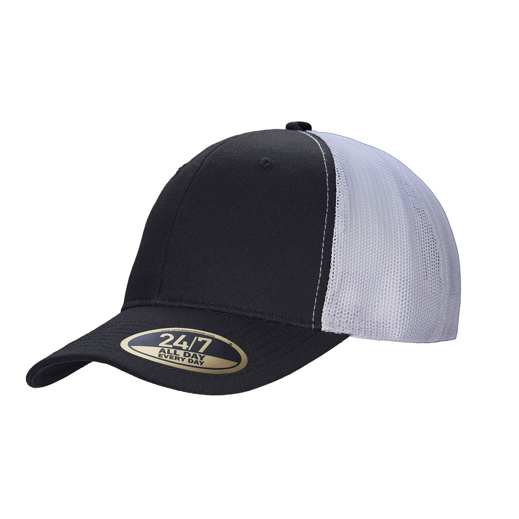 Canada Sportswear-H08205 cap in Black/White