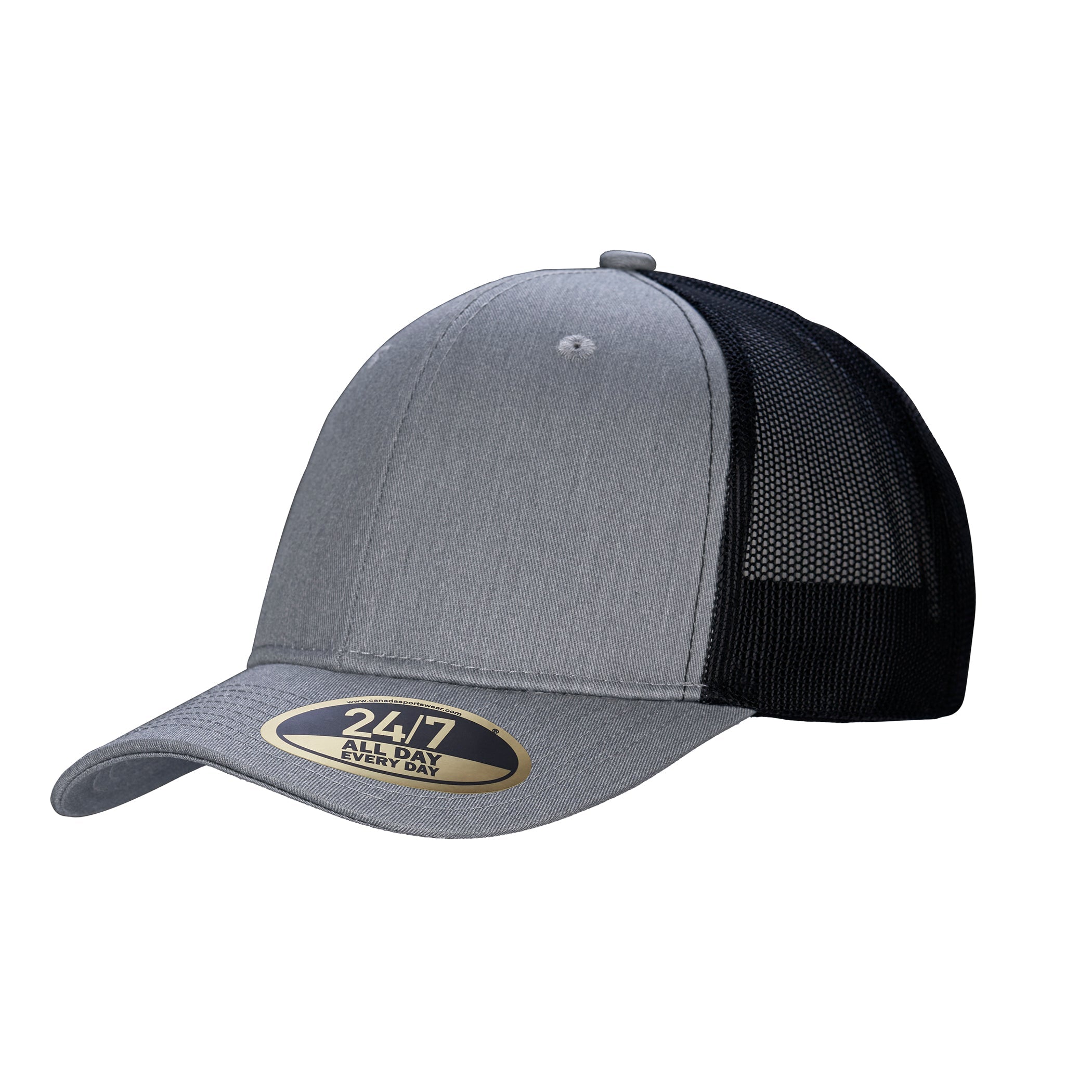 Canada Sportswear-H08205 cap in Grey Heather/Black