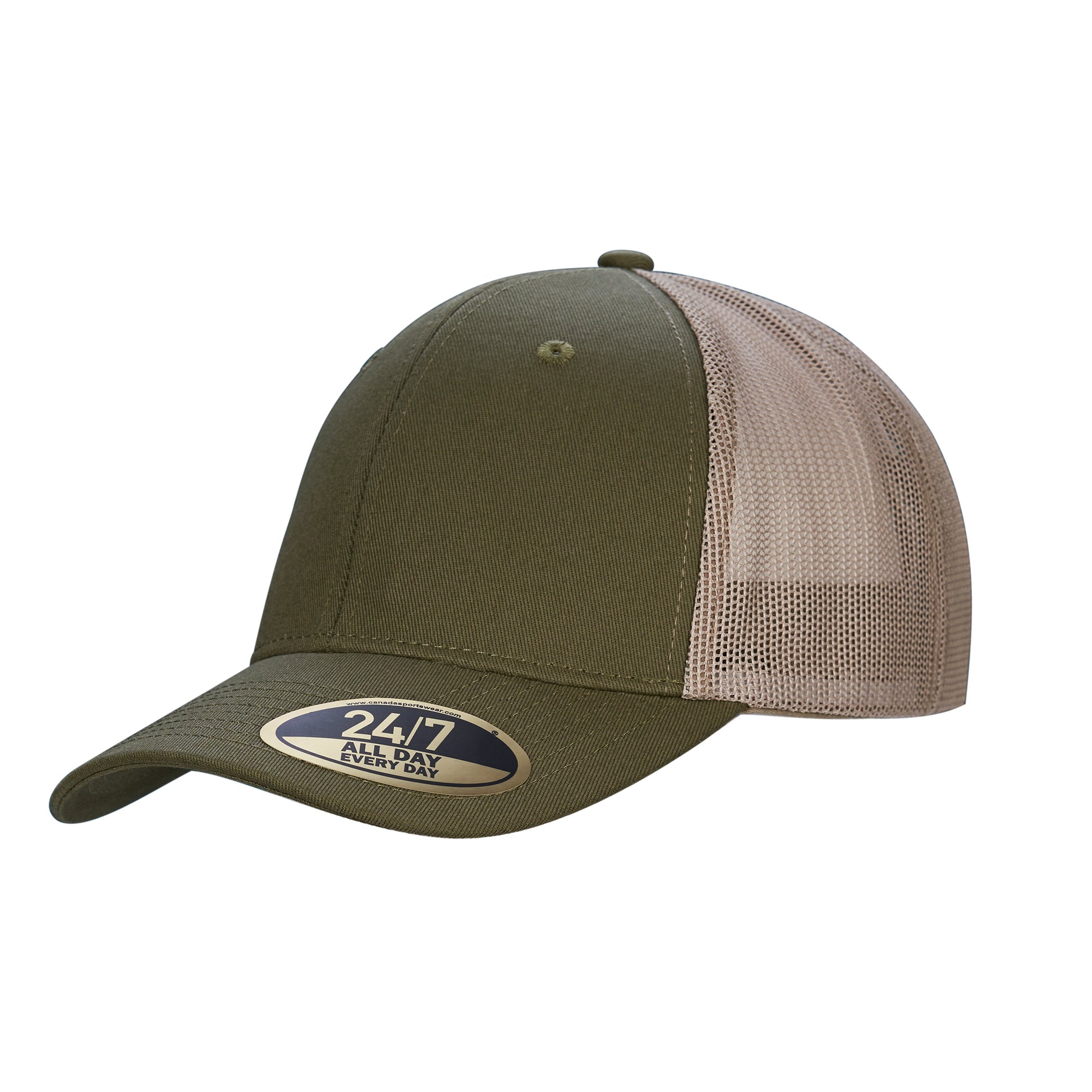 Canada Sportswear-H08205 cap in Moss/Khaki