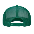 Canada Sportswear H08210, - Retro - 5-panel Foam Snap Back Trucker Cap, White/Kelly Green