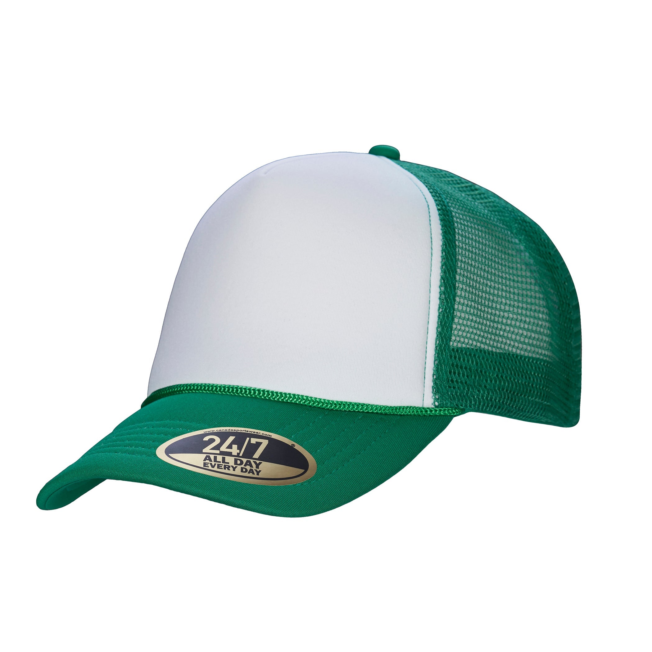 Canada Sportswear-H08210 cap in White/Kelly Green