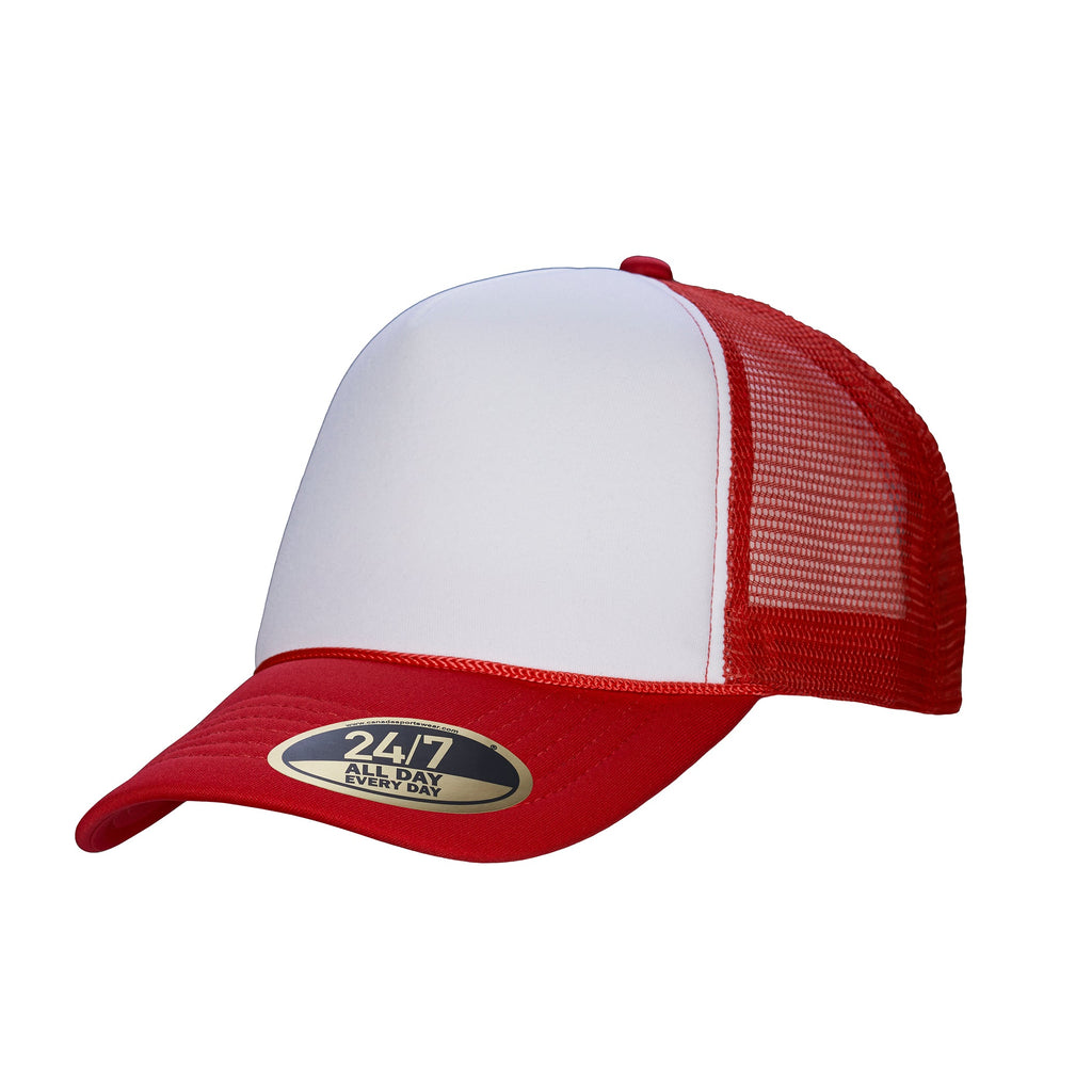 Canada Sportswear-H08210 cap in White/Red