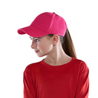Canada Sportswear H8200Y, - Value - Youth Snap Back Cotton Twill Cap, Heliconia