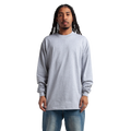 SHAKA WEAR Max-Heavyweight-Long-Sleeve, Max Heavyweight Long Sleeve, Heather Grey