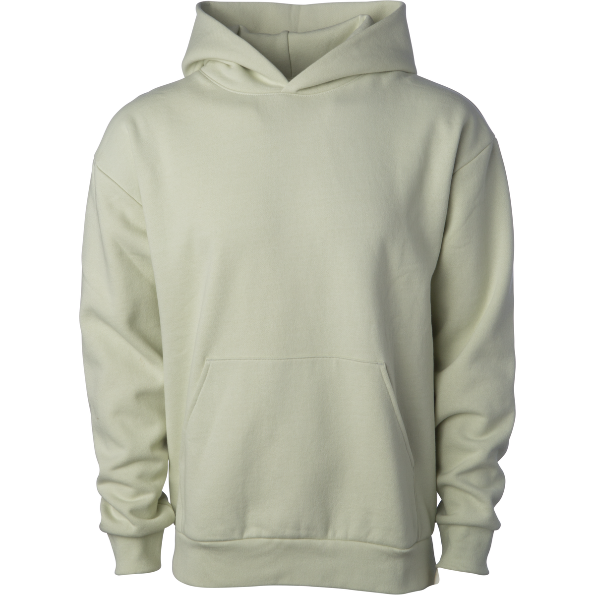 INDEPENDENT IND280SL-P1, Ind280sl - Avenue Midweight Pullover Hood (colors B-o), Honey Dew