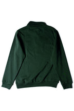 Just Like Hero HERO-4020, Youth Quarter Zip Sweatshirt, Forest Green