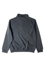 Just Like Hero HERO-4020, Youth Quarter Zip Sweatshirt, Dark Heather