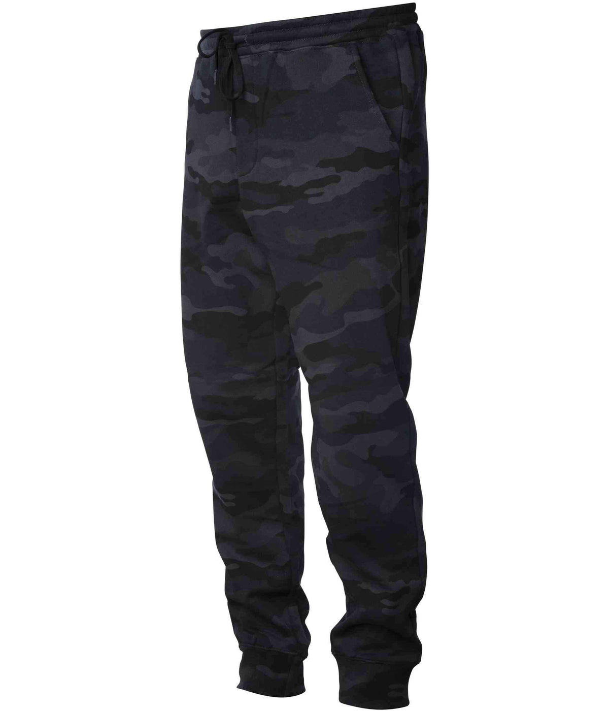 INDEPENDENT IND20PNT-P1, Ind20pnt - Men's Midweight Fleece Pant (colors A-r), Black Camo