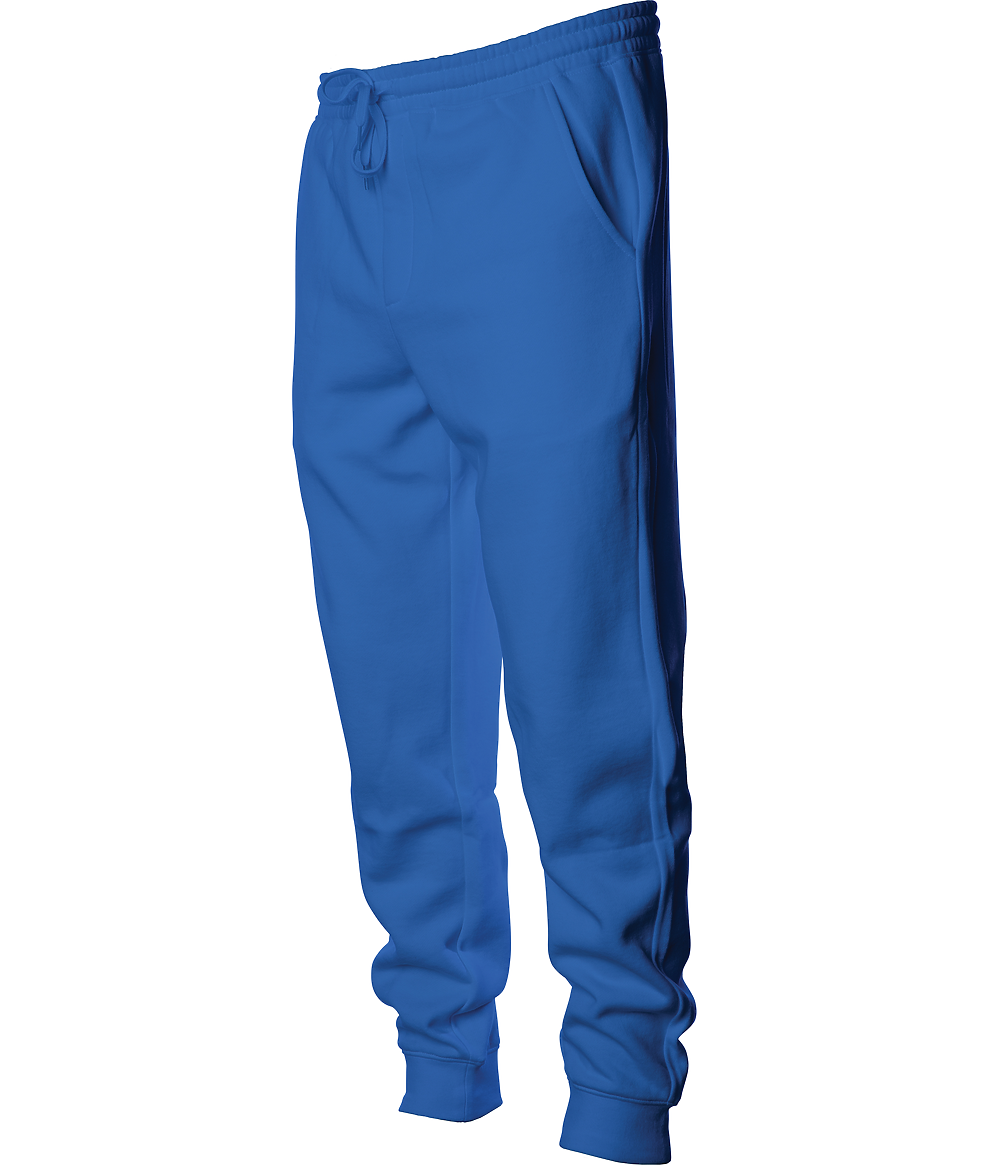 INDEPENDENT IND20PNT, Men's Midweight Fleece Pant, Royal