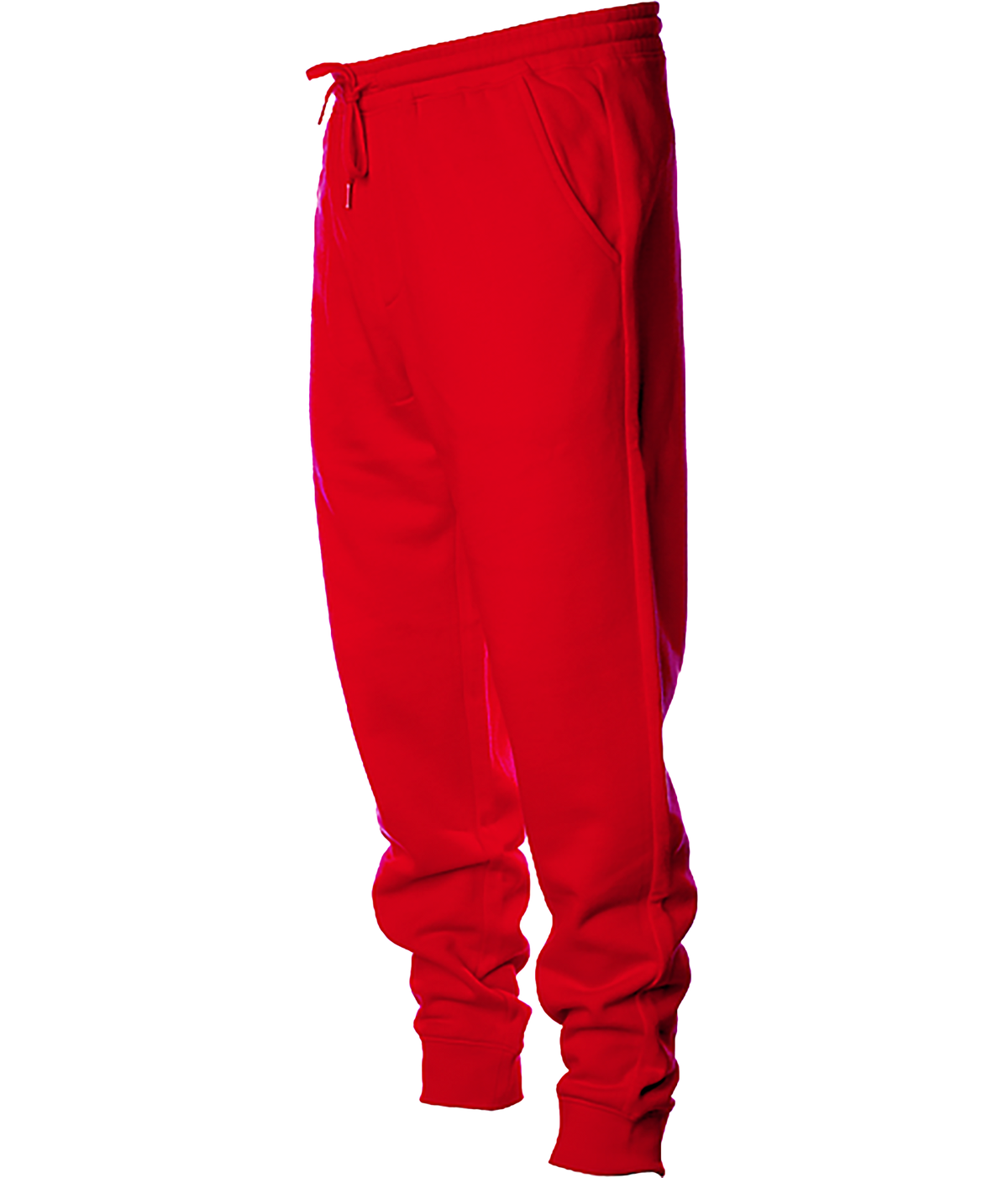 INDEPENDENT IND20PNT-P2, Ind20pnt - Men's Midweight Fleece Pant (royal, Sandstone, White), Red