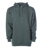 INDEPENDENT IND4000-P3, Ind4000 - Men's Heavyweight Hooded Pullover Sweatshirt (charcoal, Charcoal Heather), Alpine Green