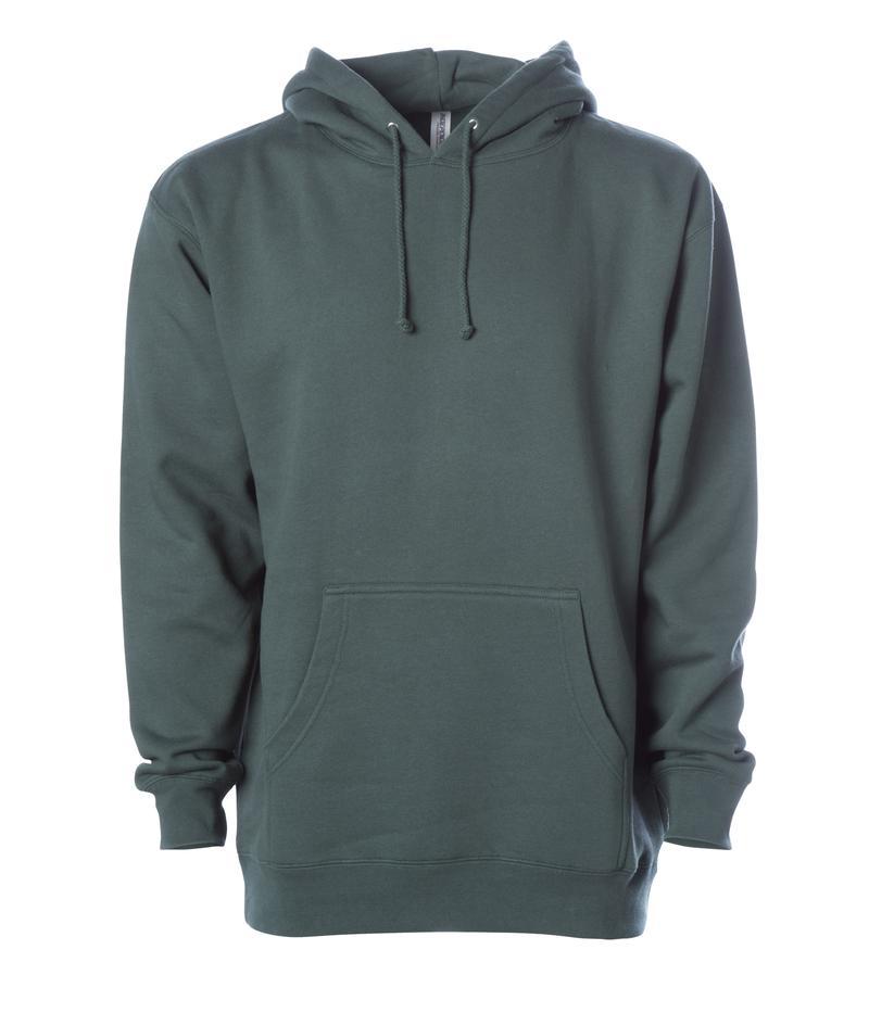 INDEPENDENT IND4000-P1, Ind4000 - Men's Heavyweight Hooded Pullover Sweatshirt (alpine Green, Army, Army Camo, Ash Heather, Black), Alpine Green