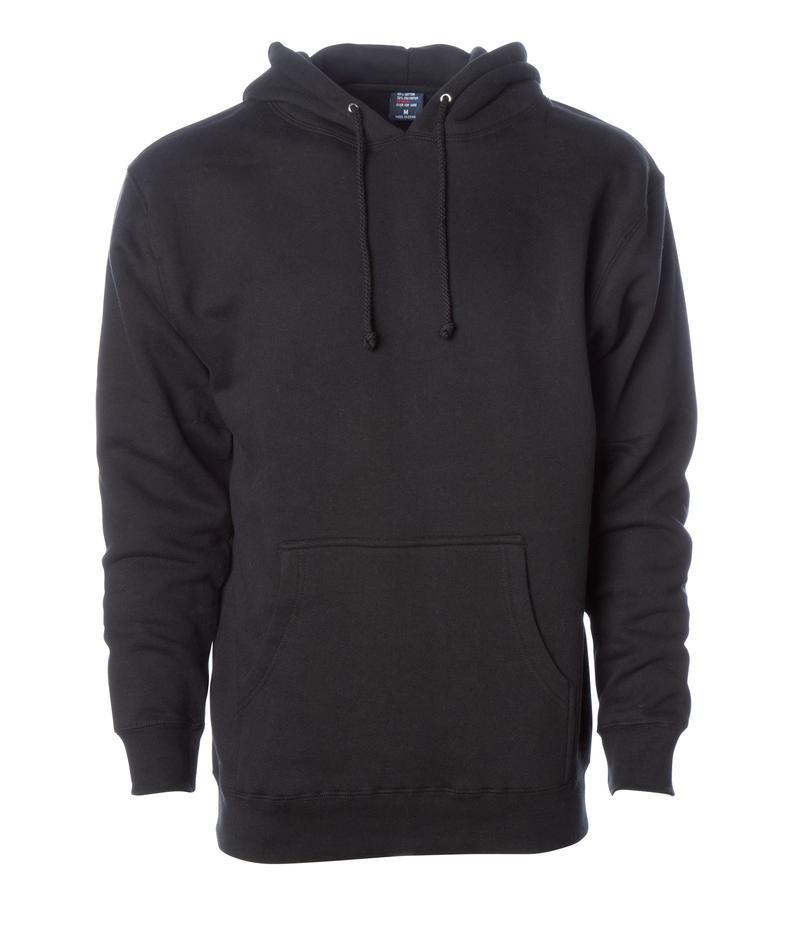 INDEPENDENT IND4000-P2, Ind4000 - Men's Heavyweight Hooded Pullover Sweatshirt (black Camo, Blue Aqua, Bone, Brown, Cement), Black