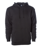 INDEPENDENT IND4000P, Heavyweight Hooded Pullover Sweatshirt, Black