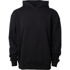 INDEPENDENT IND420XD-P1, Ind420xd - Mainstreet Pullover Hood (colors B-o), Black