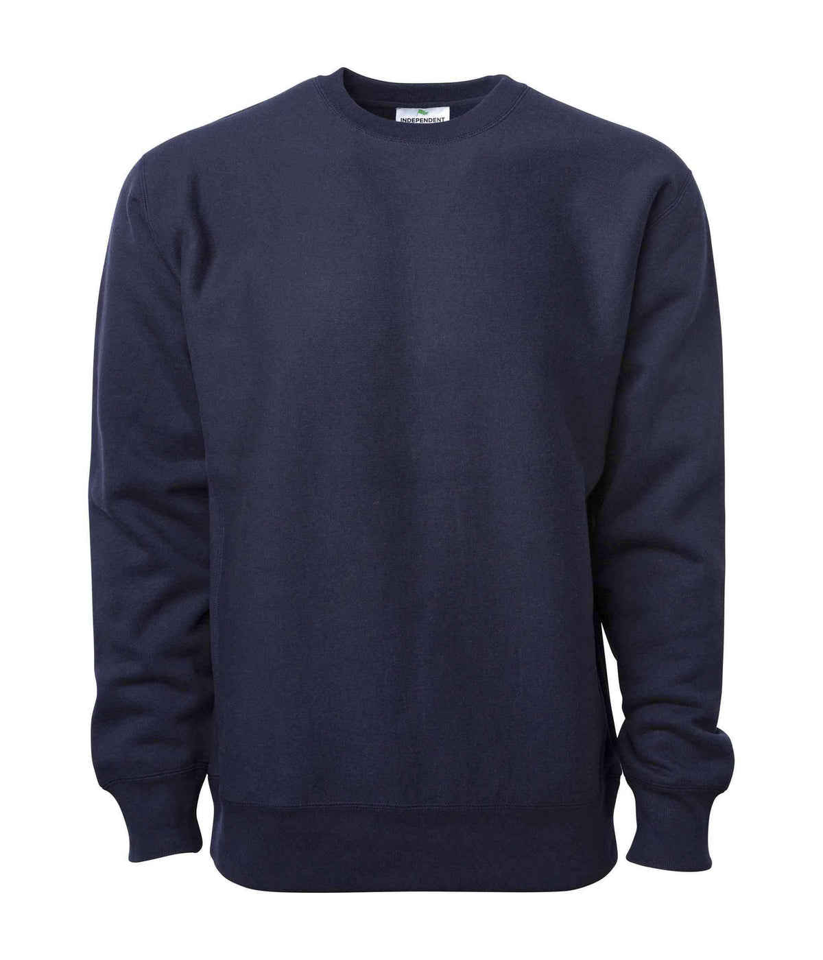 INDEPENDENT IND5000C Legend-P1, Ind5000c Legend - Men's Premium 450gm Heavyweight Cross-grain Crew (colors A-g), Classic Navy