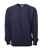 INDEPENDENT IND5000C Legend-P2, Ind5000c Legend - Men's Premium 450gm Heavyweight Cross-grain Crew (colors G-w), Classic Navy