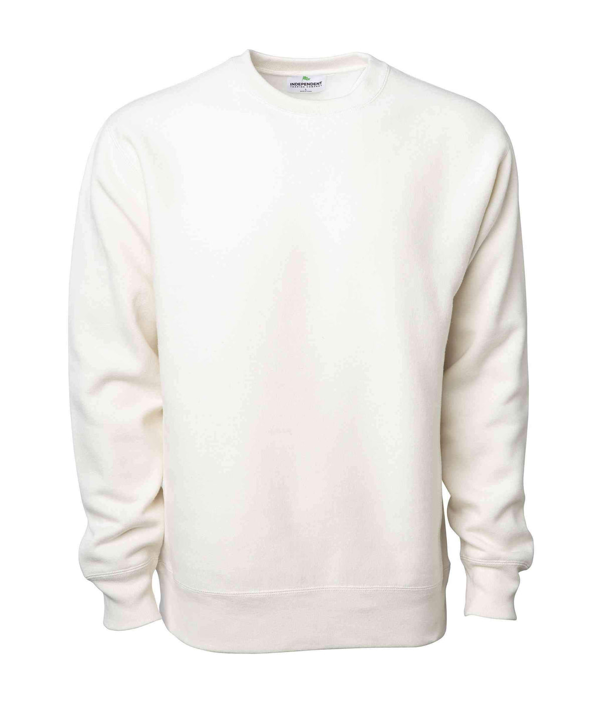 INDEPENDENT IND5000C Legend-P1, Ind5000c Legend - Men's Premium 450gm Heavyweight Cross-grain Crew (colors A-g), Bone